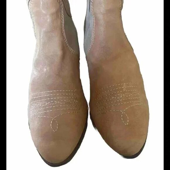 Lucky Brand Idellina Tan Women’s Ankle Booties‎ Size 7.5M - Picture 1 of 10